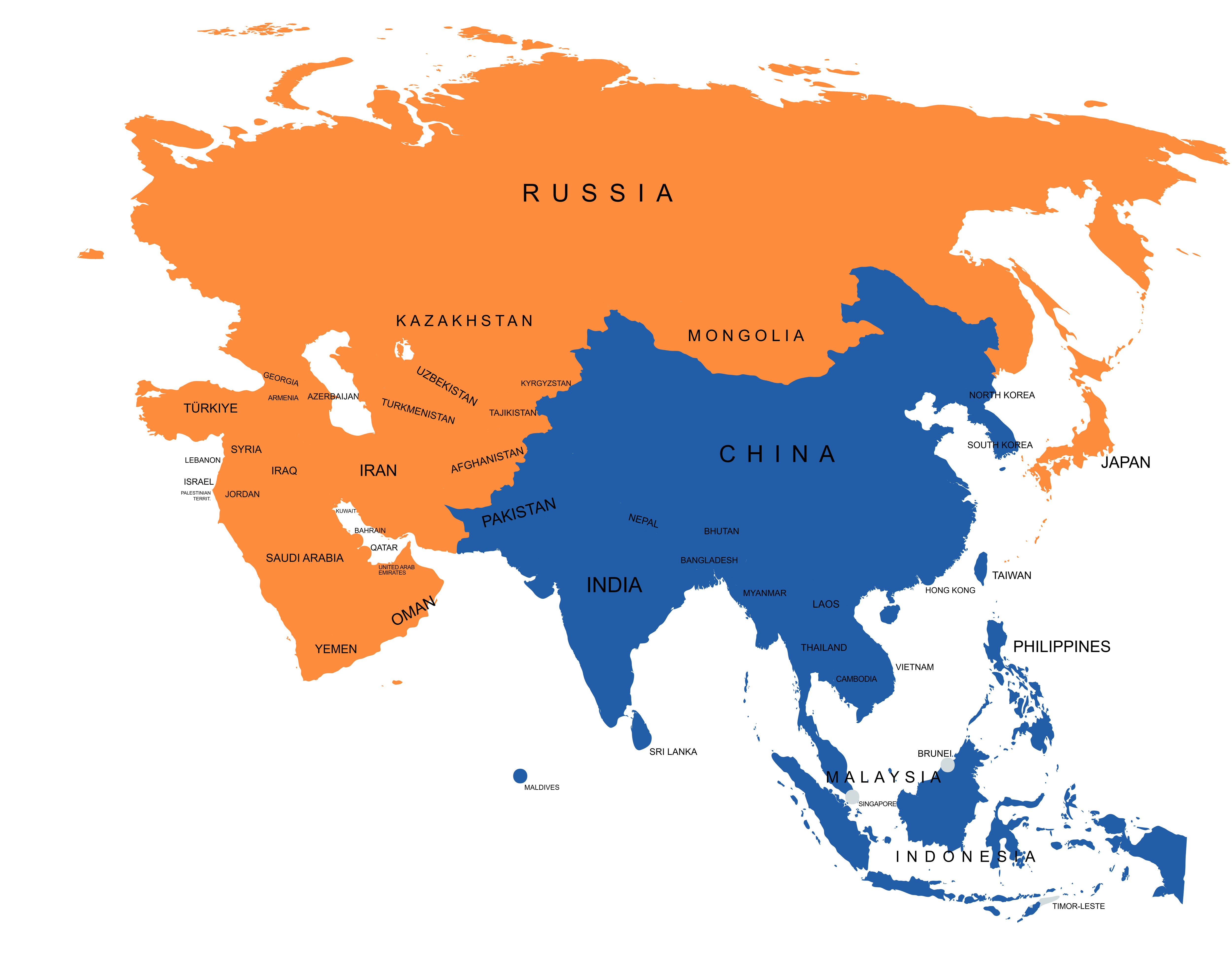 Asia Pacific Map